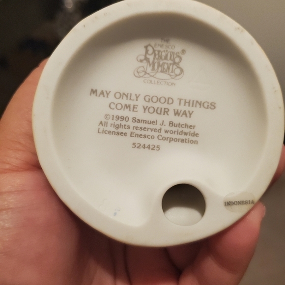 Vintage 1990 Precious Moments May Only Good Thins Come Your Way 524425 - Picture 8 of 8